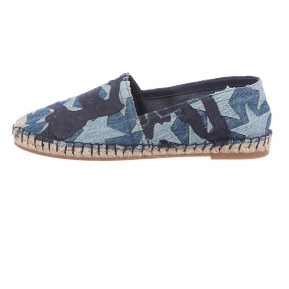 Valentino Garavani Camouflage Camustars Espadrille Flats Shoes - Picture 3 of 11